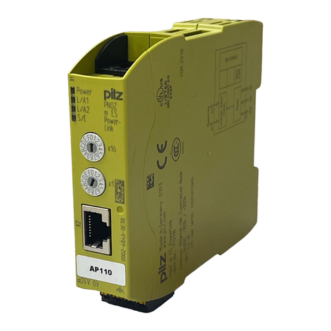 Pilz PNOZ m ES Profibus User manual Pilz PNOZ m ES Profibus User manual