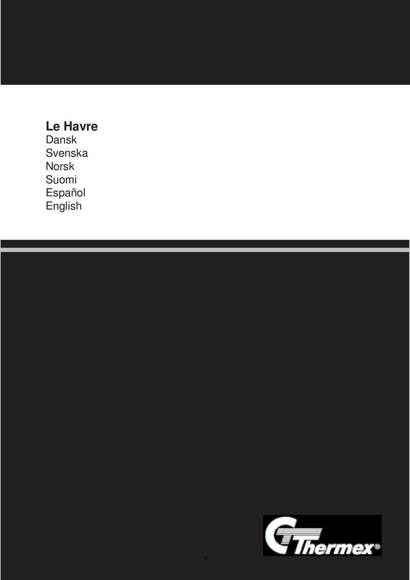 THERMEx Le Havre User manual