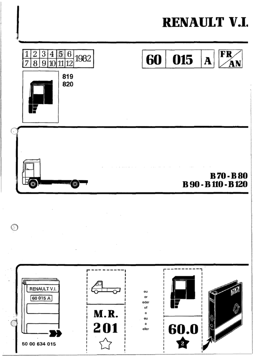 Renault B 70 Service manual