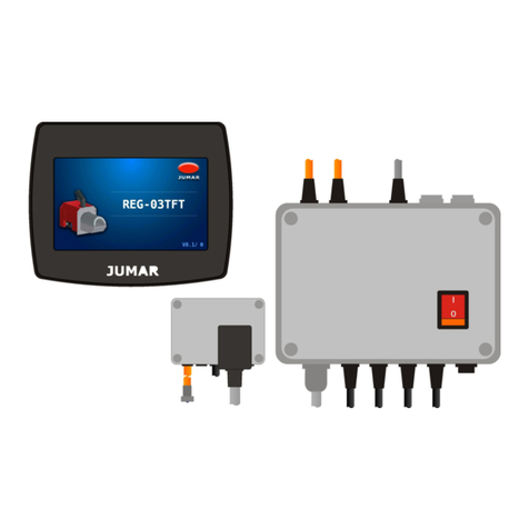 JUMAR REG-03TFT Instruction Manual