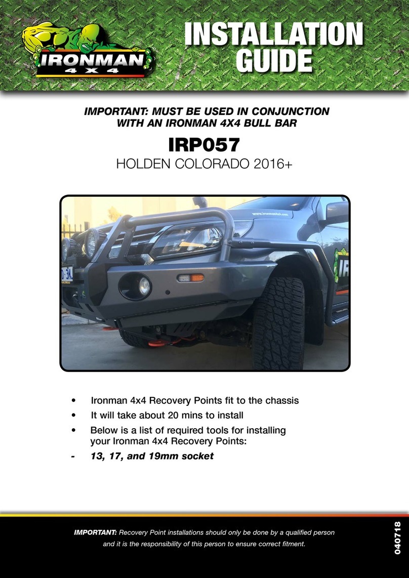 Ironman Fitness IRP057 installation guide