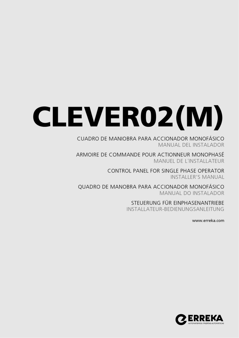 Erreka CLEVER02 User guide
