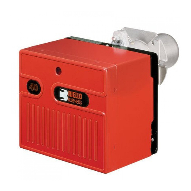Riello 40 FS20 Quick start guide Riello 40 FS20 Quick start guide