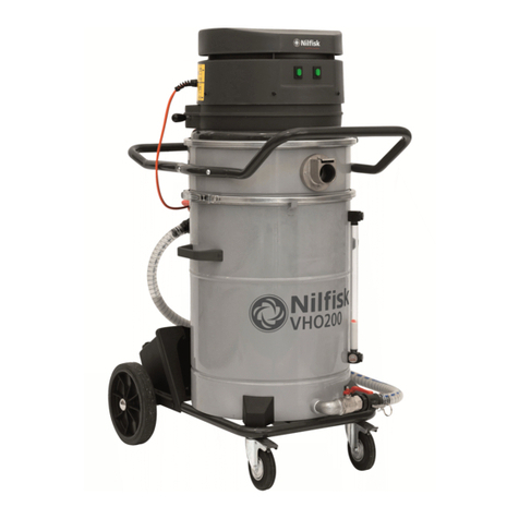Nilfisk cfm VHO200 instruction manual