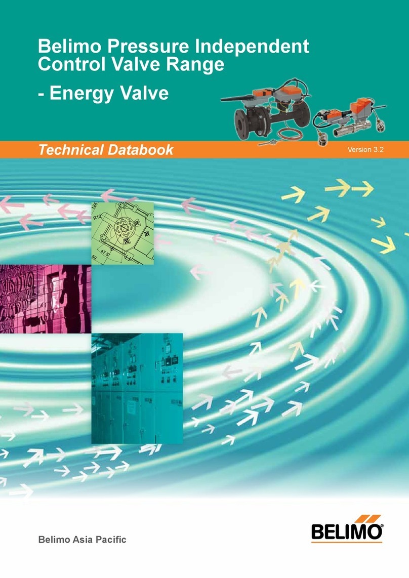 Belimo Energy Valve EV015R+BAC Instruction manual