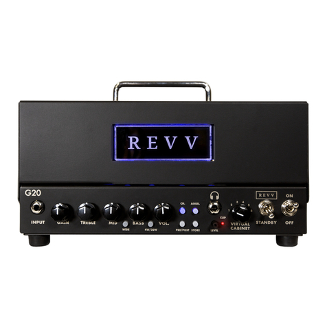REVV G20 User manual