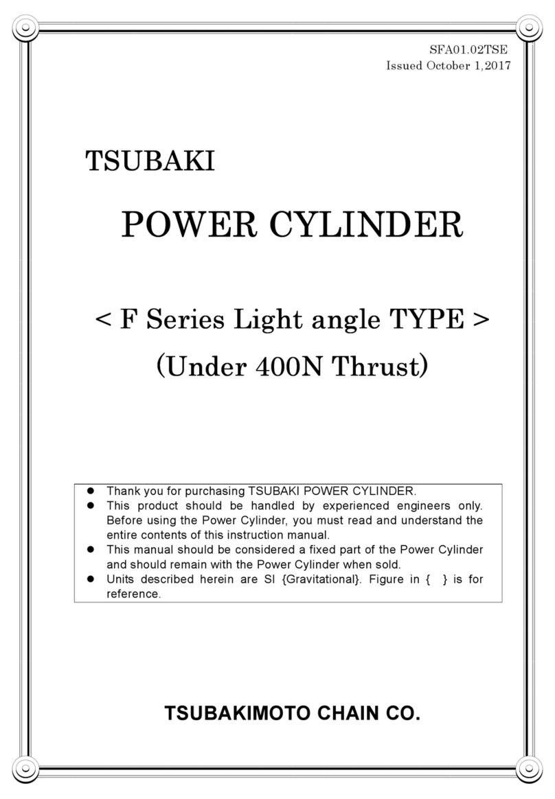 Tsubaki F Series manual