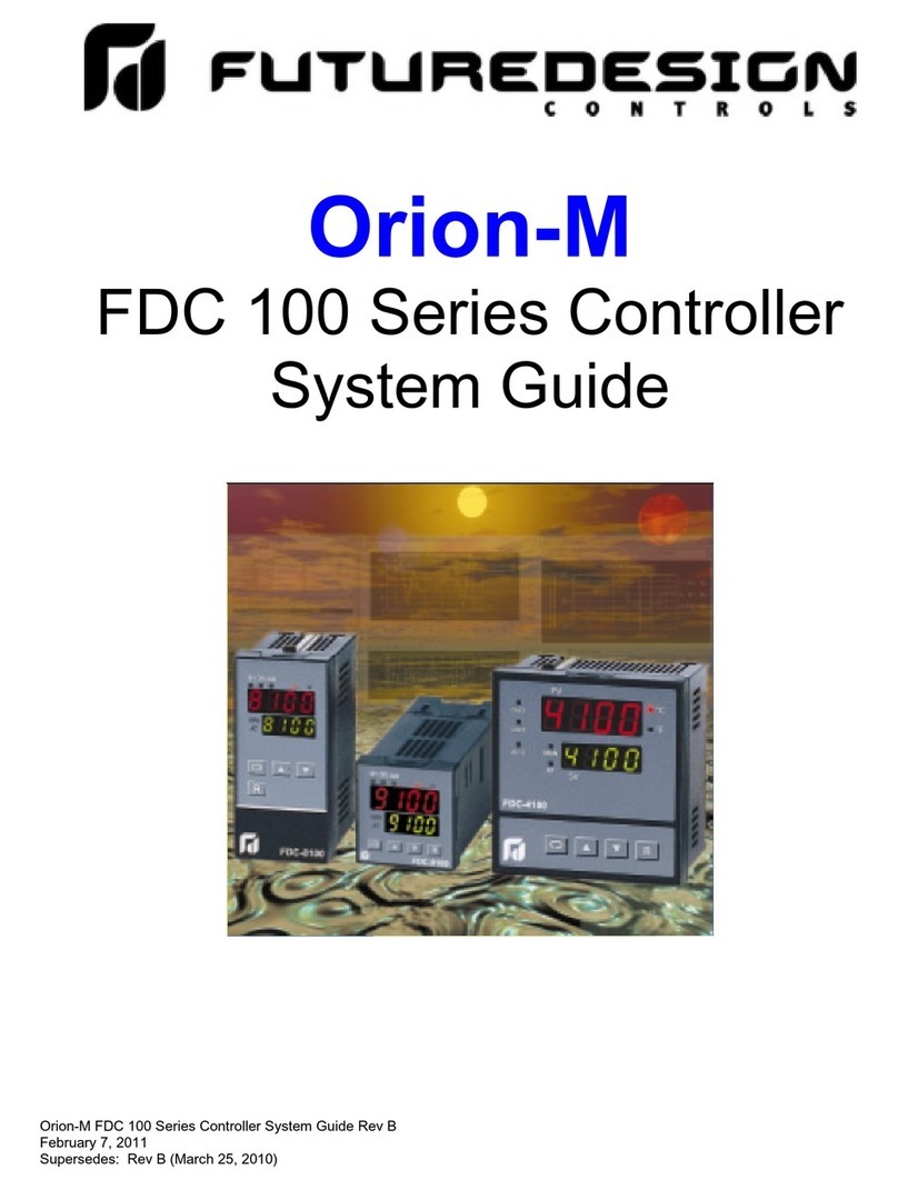 Future Design Orion-M FDC 100 Series Parts list manual