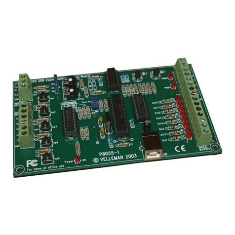 Velleman-Kit K8055 User manual
