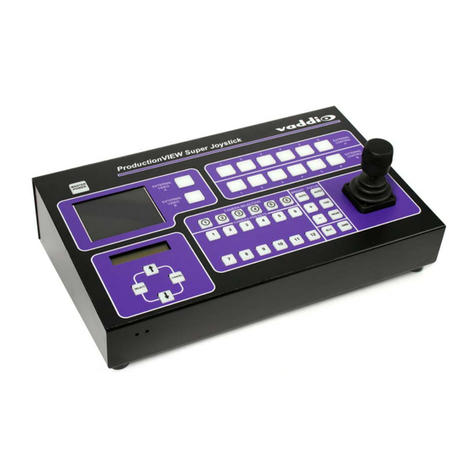 VADDIO PRODUCTIONVIEW SUPER JOYSTICK Installation and user guide