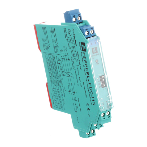 Pepperl+Fuchs SIL KCD2-STC-1.HC User guide