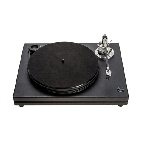 NOTTINGHAM ANALOGUE STUDIO INTERSPACE JUNIOR Setup instructions