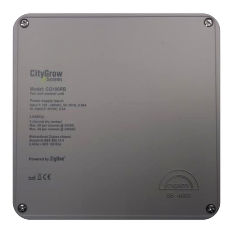 CityGrow CG401S5-FCU user manual