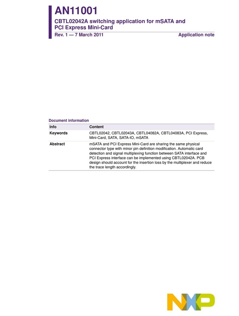 NXP Semiconductors AN11001 Application note NXP Semiconductors AN11001 Application note