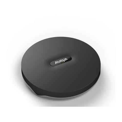 Avaya XT Premium 3-way Microphone Pod Quick setup guide