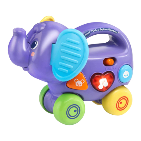 V-tech Push & Explore Elephant 5136 Assembly Instructions