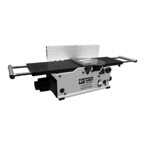Craftex CX series User manual