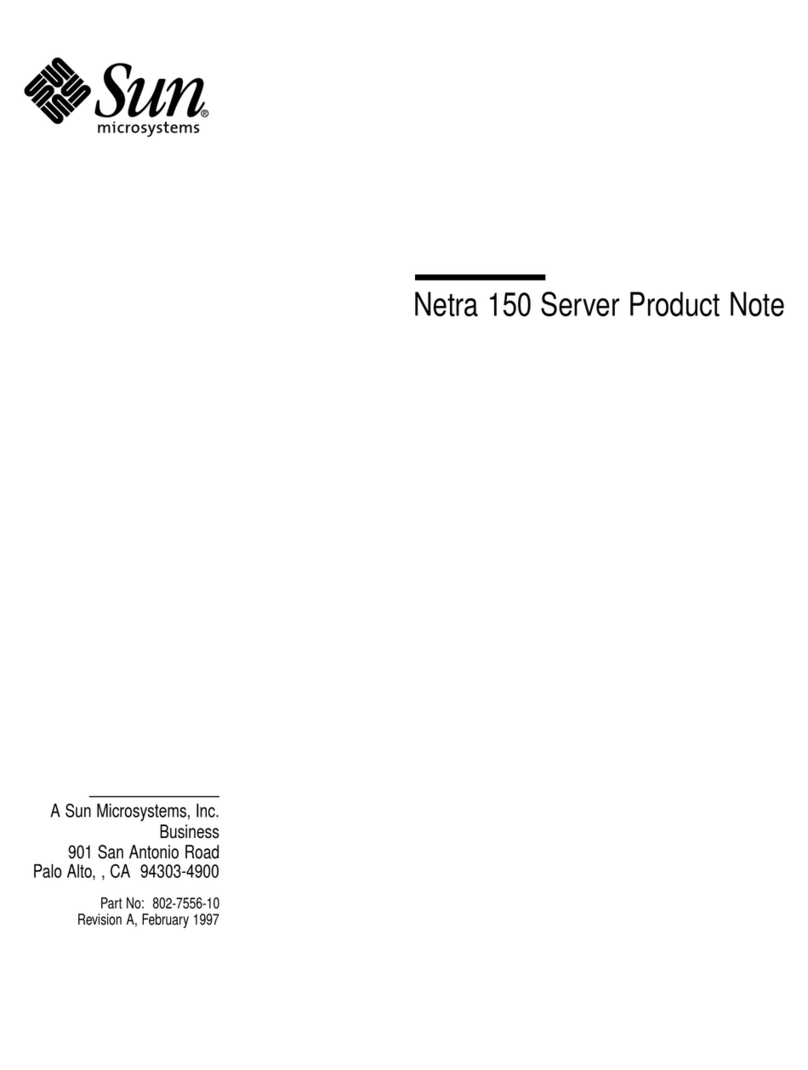 Sun Microsystems Netra 150 Quick start guide