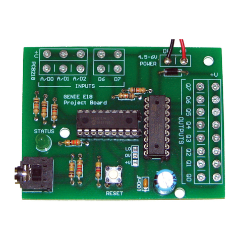 Genie PCB218 user manual