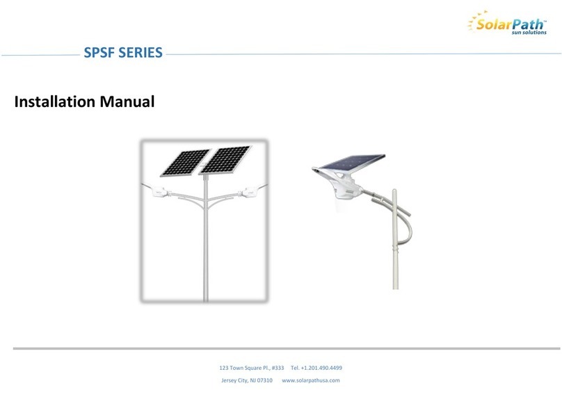 SolarPath SPSF Series User manual