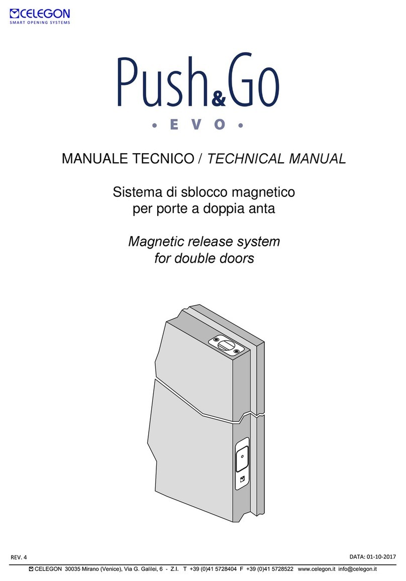 Celegon Push& Go EVO Technical manual