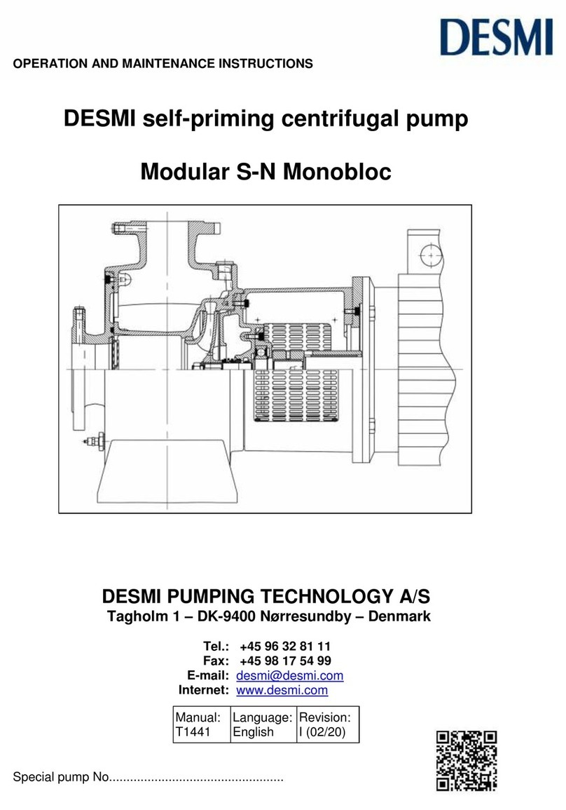 Desmi Modular S-N Series Troubleshooting guide