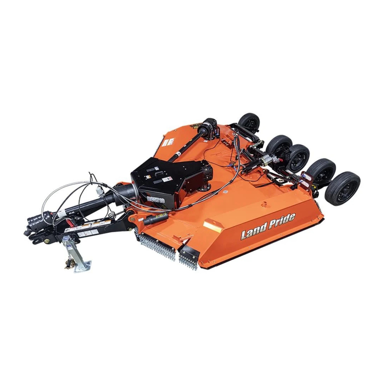 Land Pride RC4710 Operator's manual