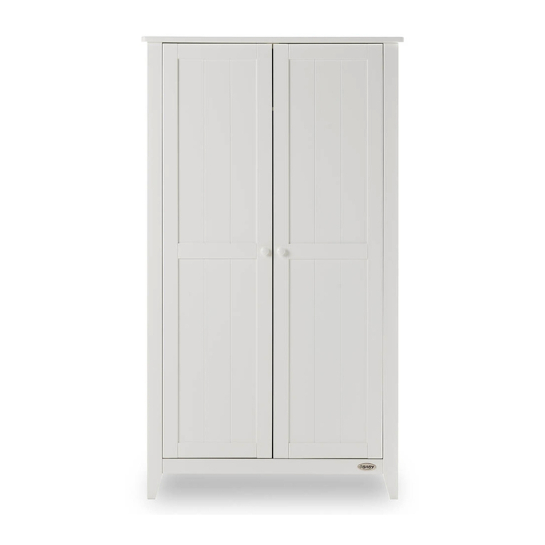 OBaby Belton Double Wardrobe User manual