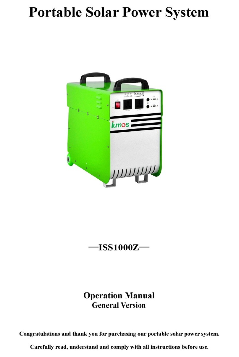 Lumos ISS1000Z User manual