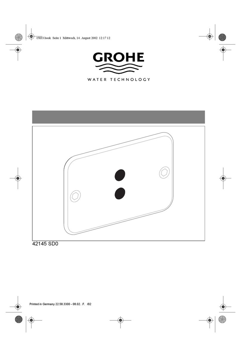 Grohe 42145 SD0 installation instructions