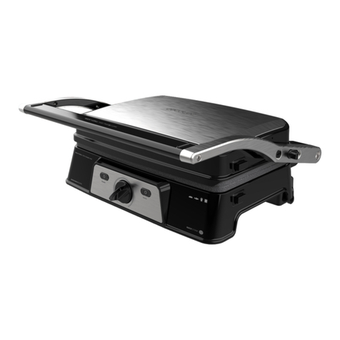 cecotec Rock'nGrill 1500 Take&Clean instruction manual