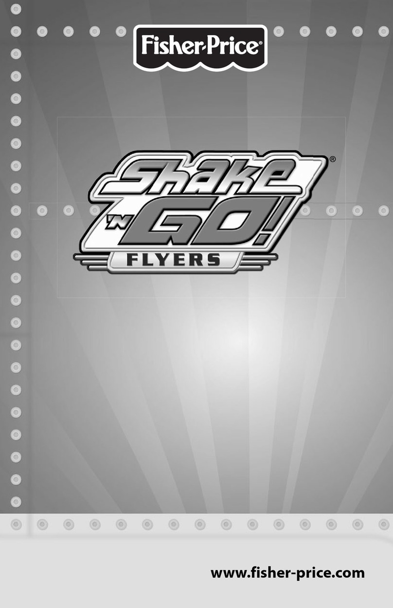 Fisher-Price Shake 'n Go Flyers User manual