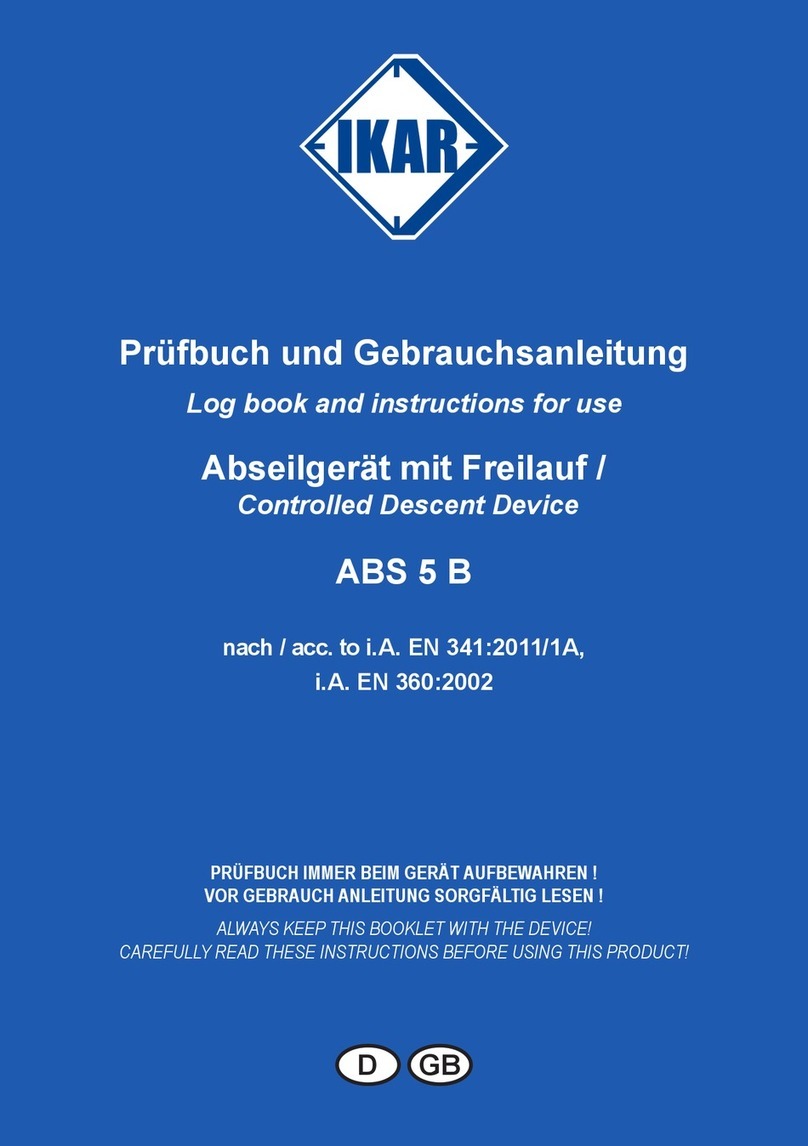 IKAR ABS 5 B Log book and instructions for use