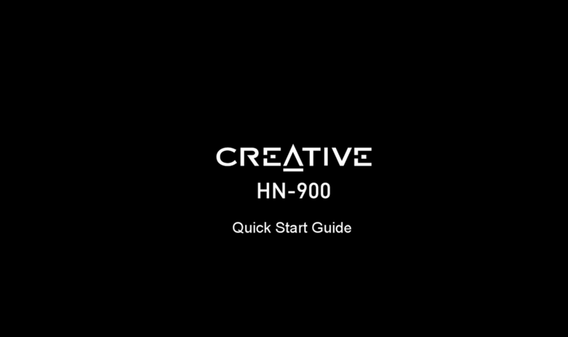 Creative HN-900 quick start guide