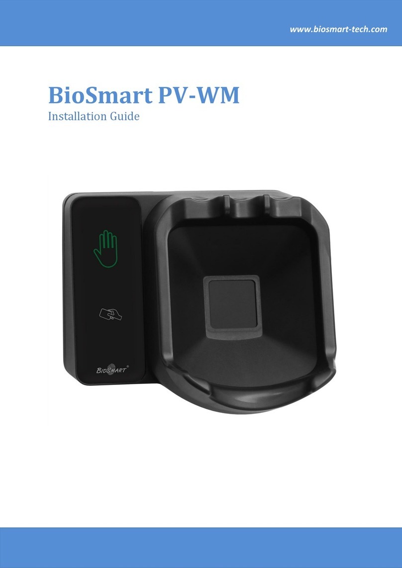 BioSmart PV-WM installation guide