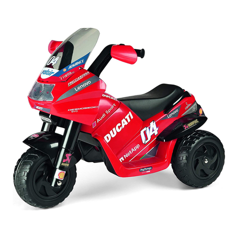 Peg-Perego Ducati Desmosedici Evo Installation instructions