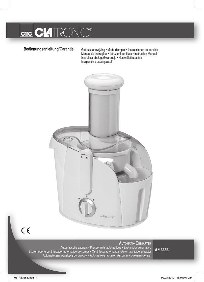 Clatronic AE 3353 User manual