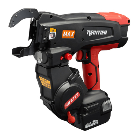 Max Twintier RB441T Instruction manual and safety instructions