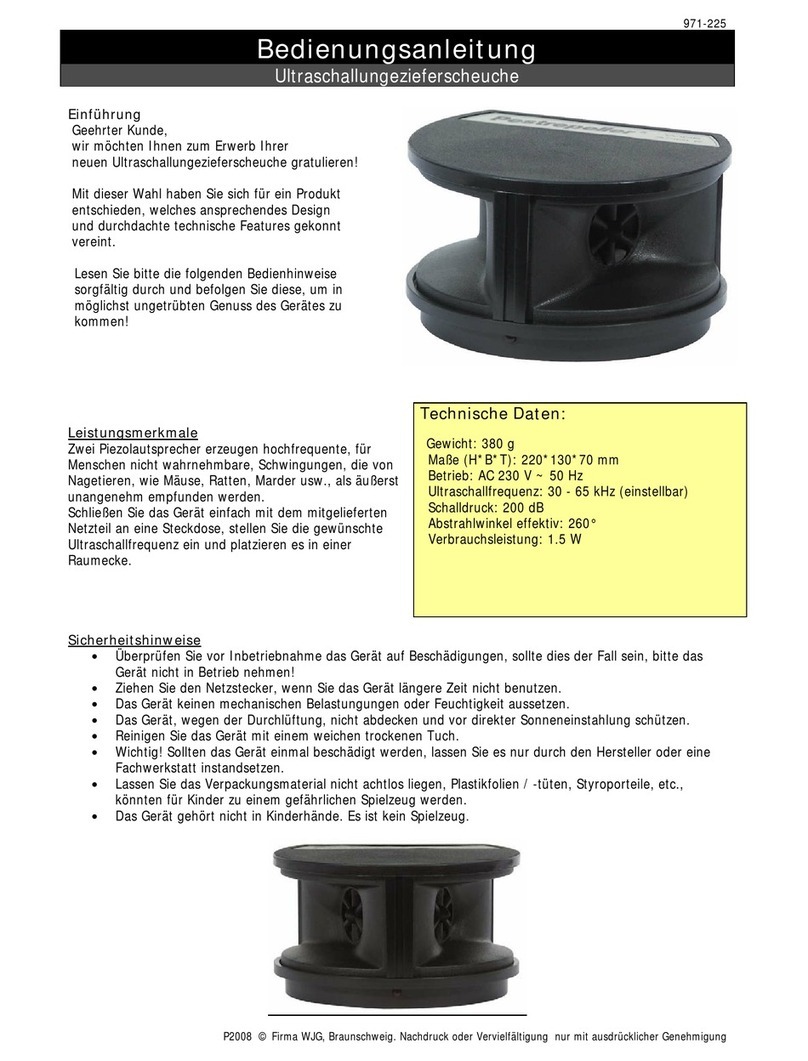 WJG 971-225 Reference manual
