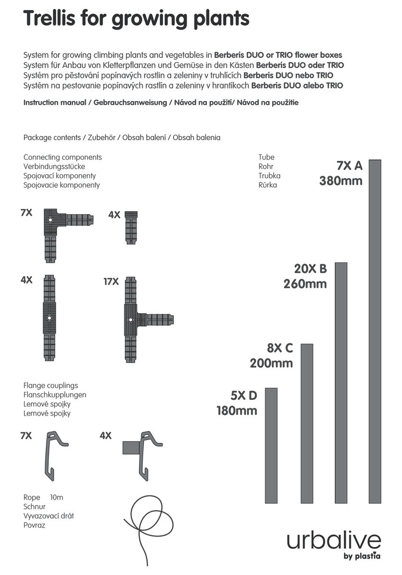 plastia Urbalive Berberis DUO Assembly instructions plastia Urbalive Berberis DUO Assembly instructions