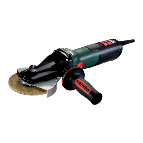 Metabo WEVF 10-125 Quick Inox User manual