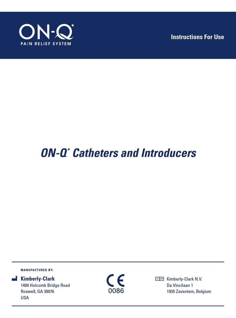 Kimberly-Clark ON-Q User manual Kimberly-Clark ON-Q User manual