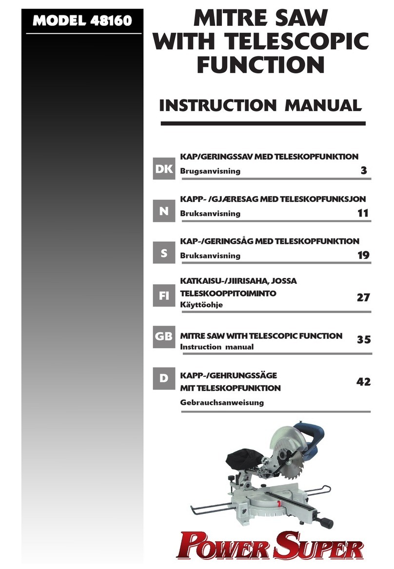 Power Super 48160 instruction manual