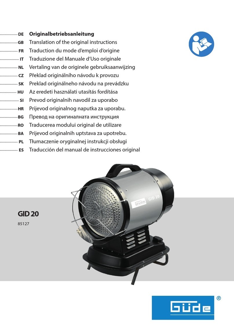 Gude GID 20 Translation of the original instructions Gude GID 20 Translation of the original instructions