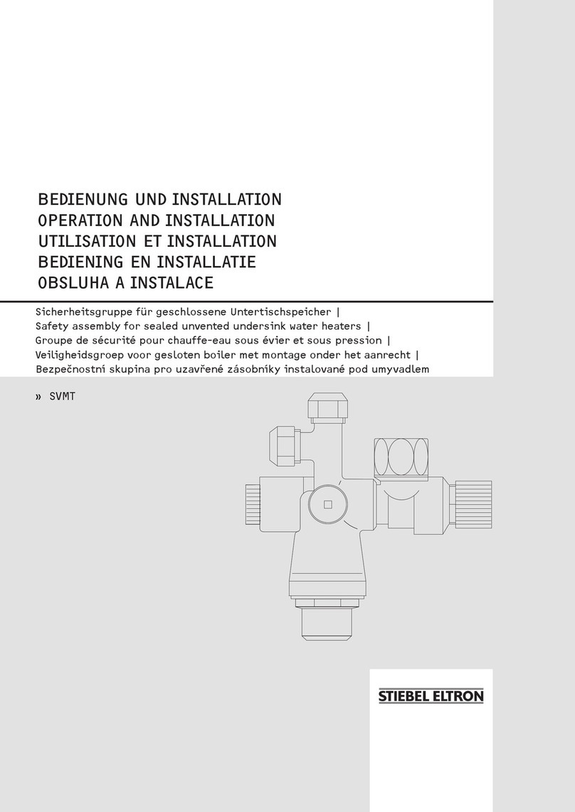 STIEBEL ELTRON SVMT Instruction Manual