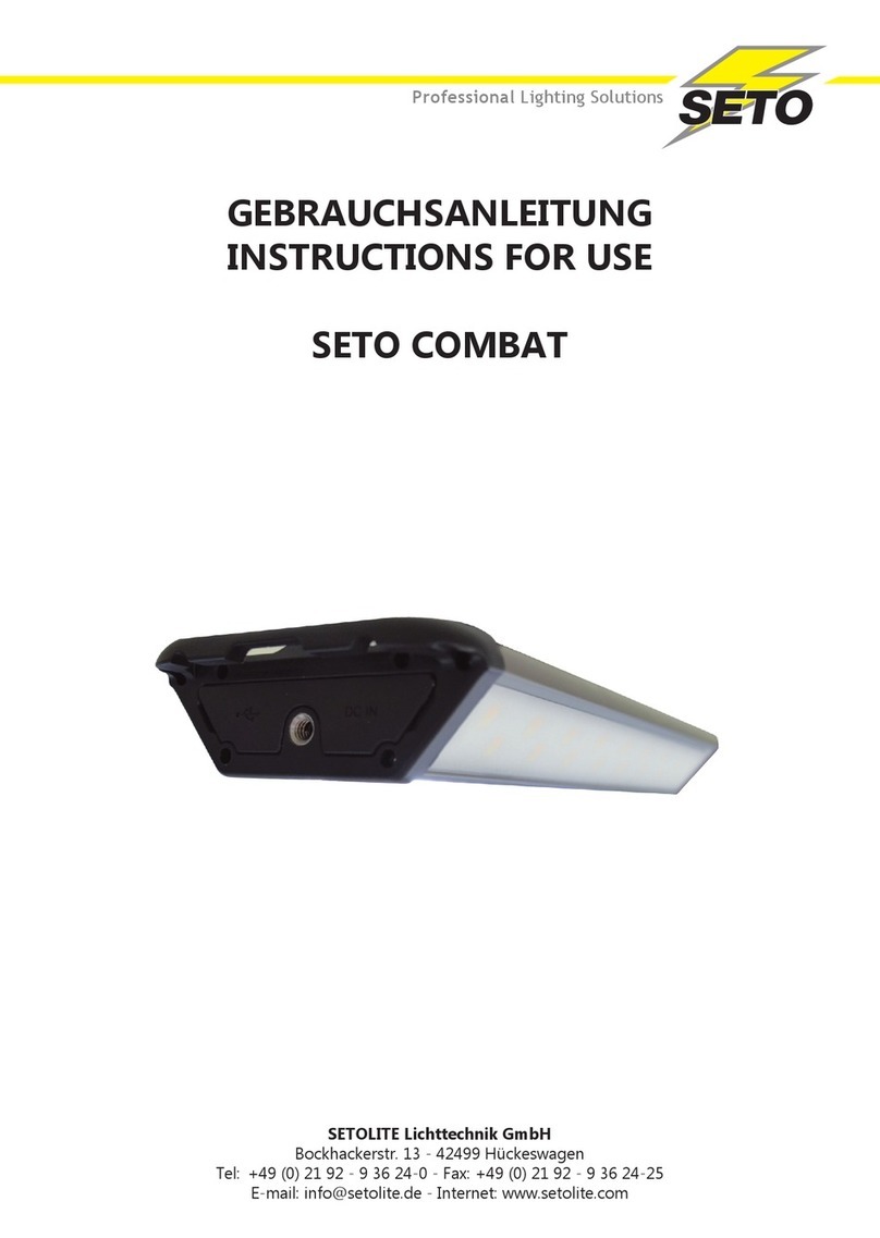 Seto Combat Series User manual
