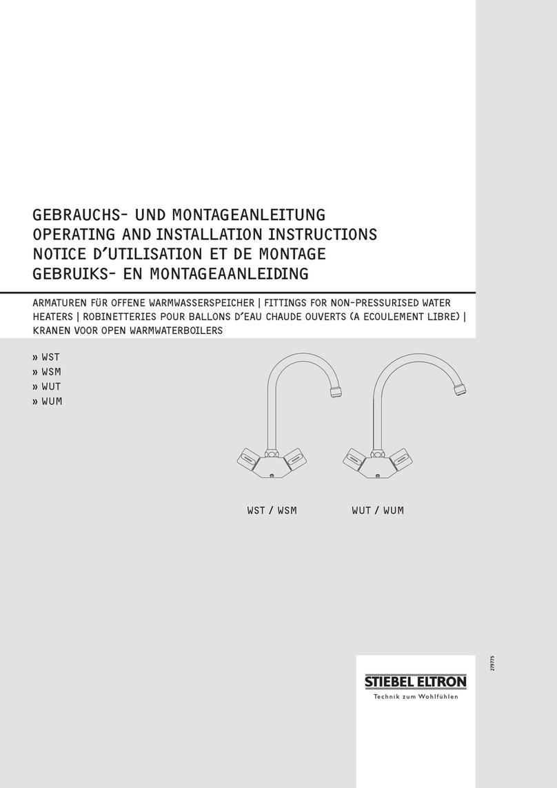 STIEBEL ELTRON WST User manual