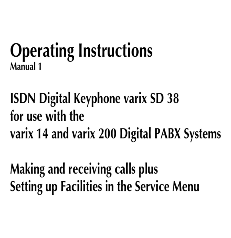DETEWE Varix SD38 operating instructions