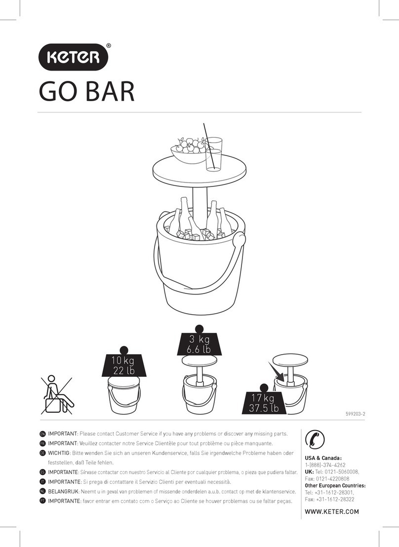 Keter Go Bar manual