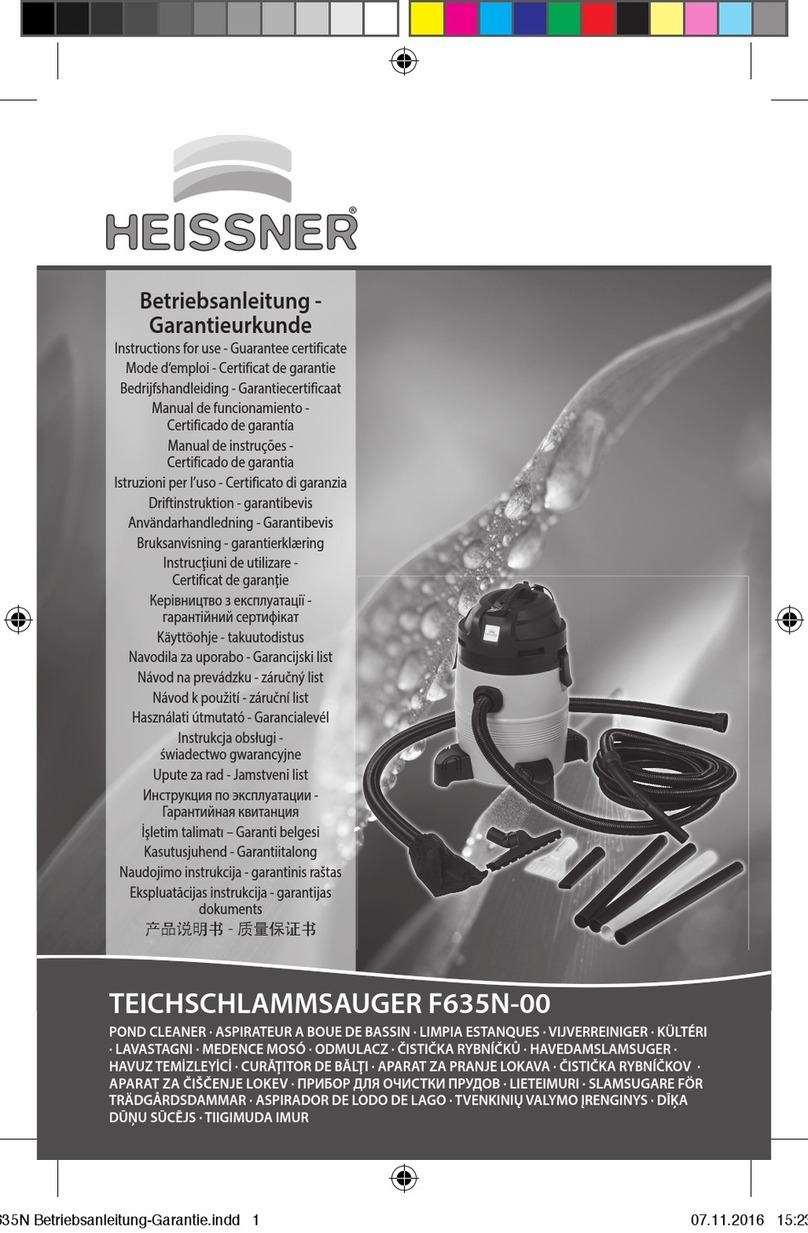HEISSNER F635N-00 User manual